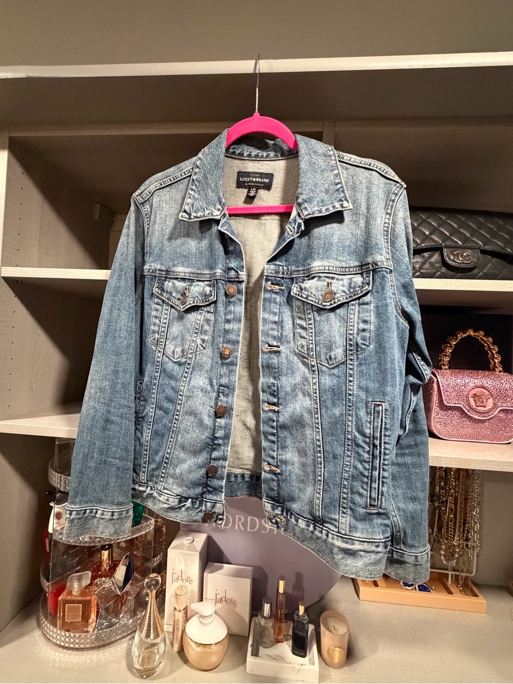Lucky Brand Light Wash Denim Jacket - Light Blue